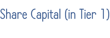 Share Capital (in Tier 1)