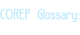 COREP Glossary: